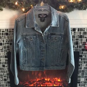 Sold Women’s Harley Davidson Jean Jacket